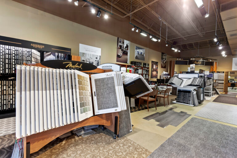 Flooring store interior